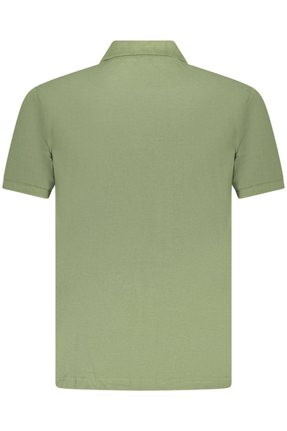 U.S. GRAND POLO POLO MANICHE CORTE UOMO VERDE