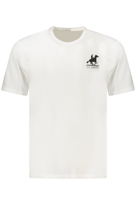 U.S. GRAND POLO T-SHIRT MANICHE CORTE UOMO BIANCO