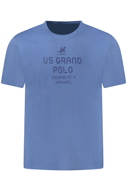 U.S. GRAND POLO T-SHIRT MANICHE CORTE UOMO BLU
