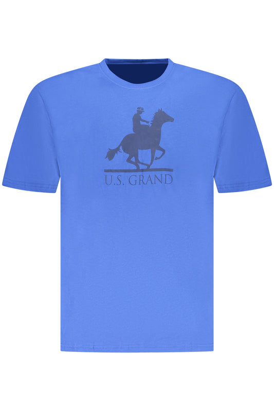 U.S. GRAND POLO T-SHIRT MANICHE CORTE UOMO BLU