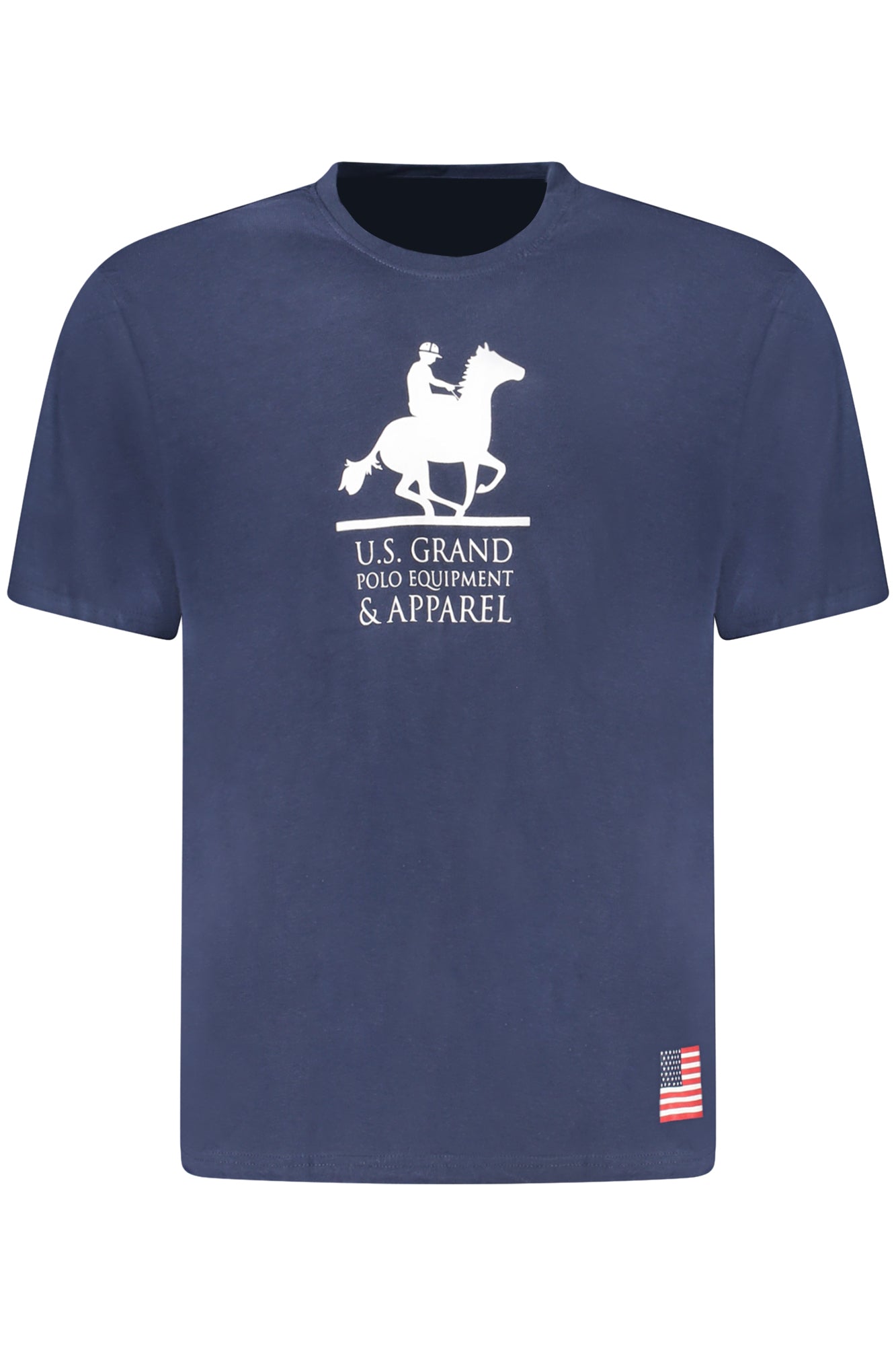 U.S. GRAND POLO T-SHIRT MANICHE CORTE UOMO BLU