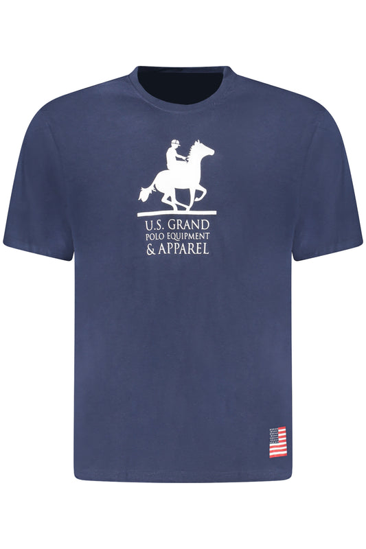 U.S. GRAND POLO T-SHIRT MANICHE CORTE UOMO BLU
