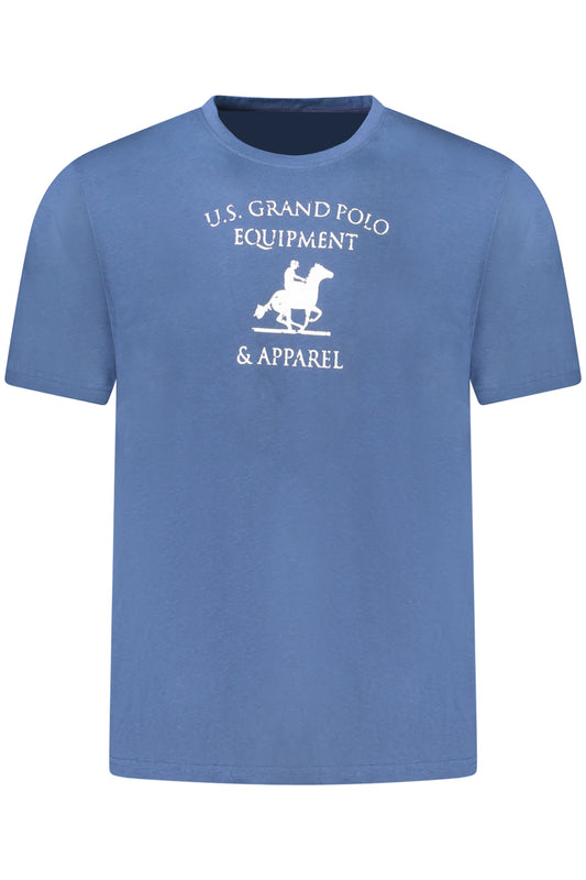 U.S. GRAND POLO T-SHIRT MANICHE CORTE UOMO BLU