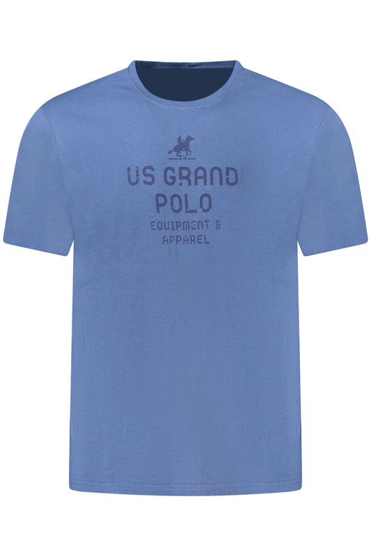 U.S. GRAND POLO T-SHIRT MANICHE CORTE UOMO BLU
