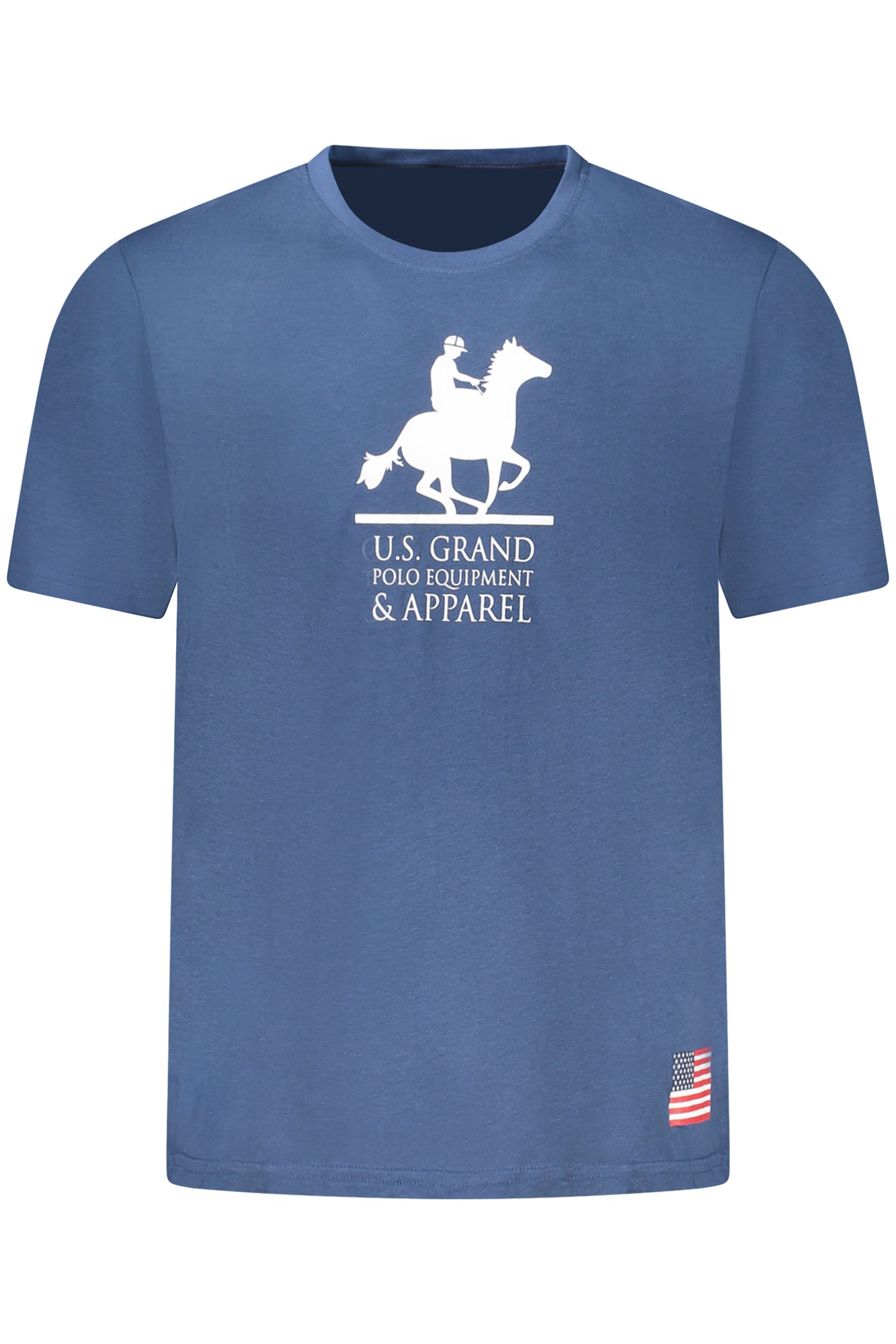 U.S. GRAND POLO T-SHIRT MANICHE CORTE UOMO BLU