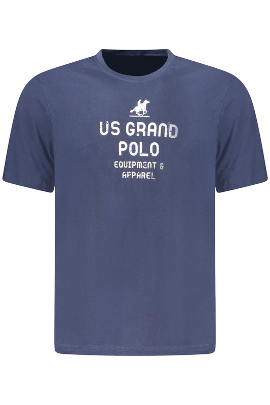 U.S. GRAND POLO T-SHIRT MANICHE CORTE UOMO BLU