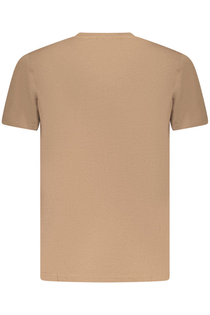 U.S. GRAND POLO T-SHIRT MANICHE CORTE UOMO MARRONE