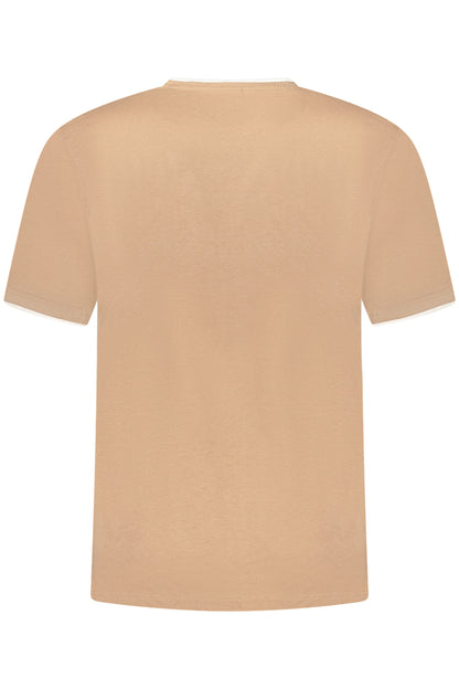 U.S. GRAND POLO T-SHIRT MANICHE CORTE UOMO MARRONE