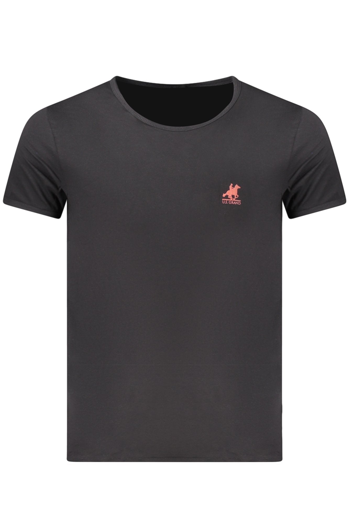 U.S. GRAND POLO T-SHIRT MANICHE CORTE UOMO NERO