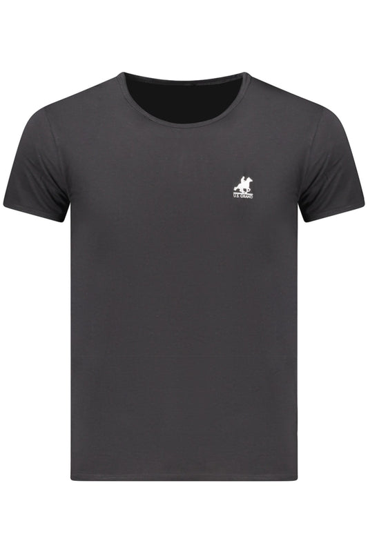 U.S. GRAND POLO T-SHIRT MANICHE CORTE UOMO NERO