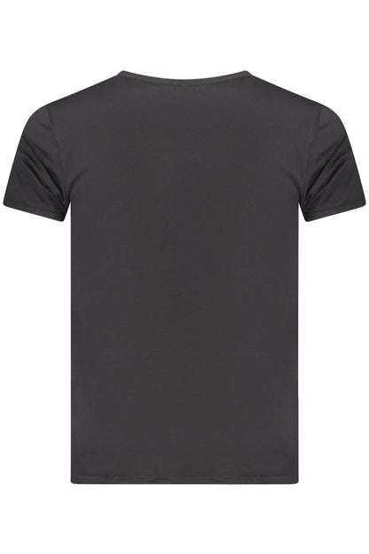 U.S. GRAND POLO T-SHIRT MANICHE CORTE UOMO NERO