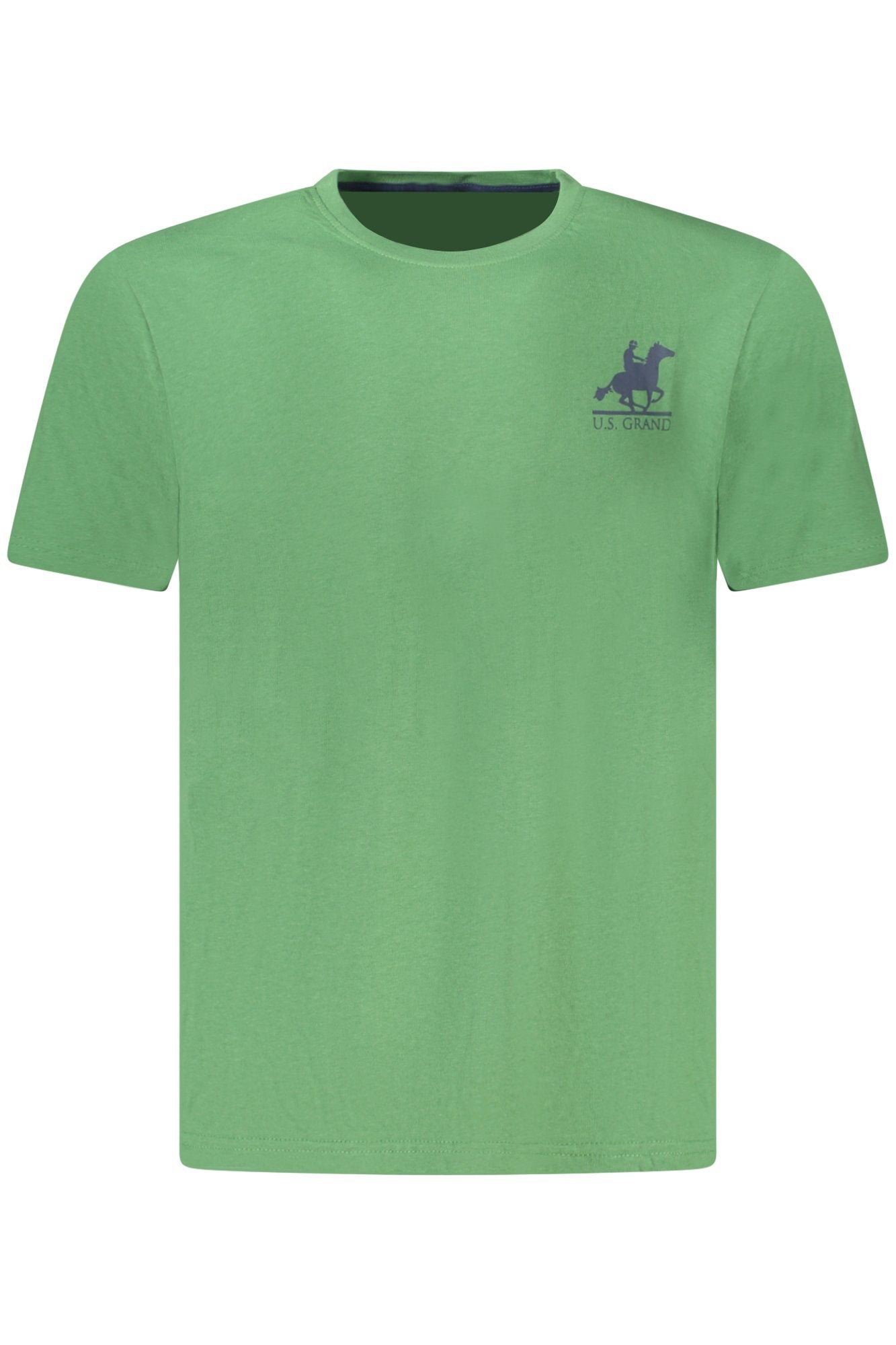 U.S. GRAND POLO T-SHIRT MANICHE CORTE UOMO VERDE