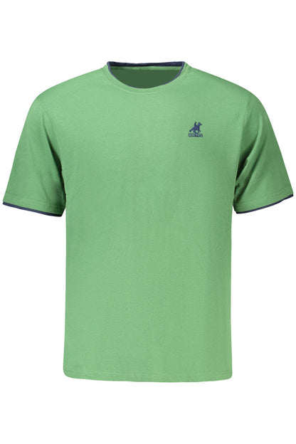 U.S. GRAND POLO T-SHIRT MANICHE CORTE UOMO VERDE