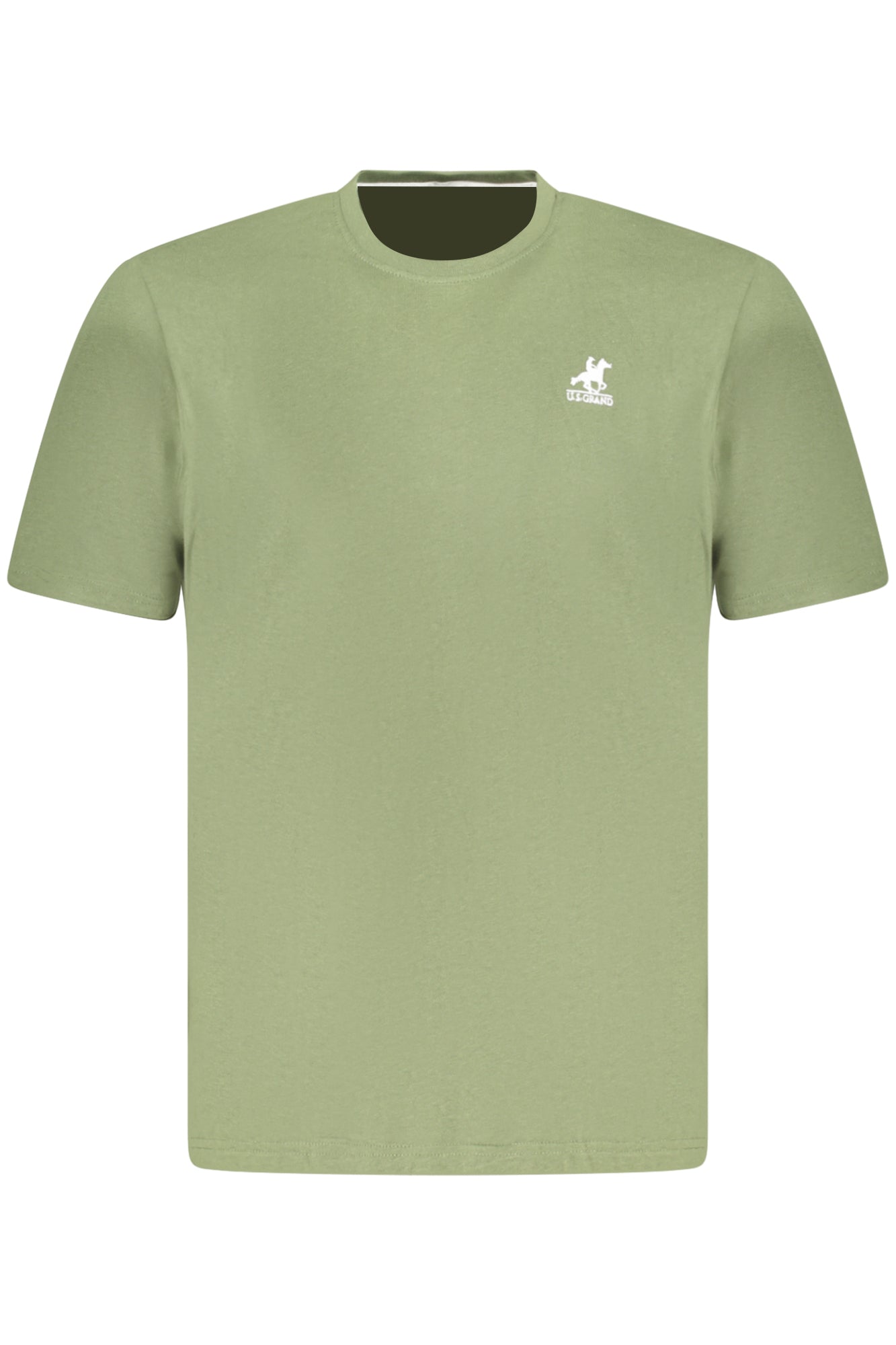 U.S. GRAND POLO T-SHIRT MANICHE CORTE UOMO VERDE