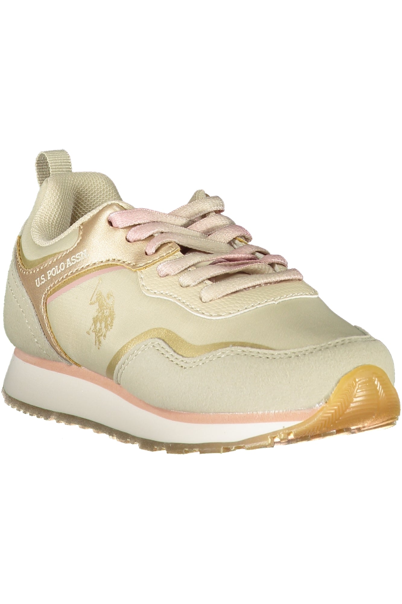 U.S. POLO ASSN. CALZATURA SPORTIVA BAMBINO BEIGE