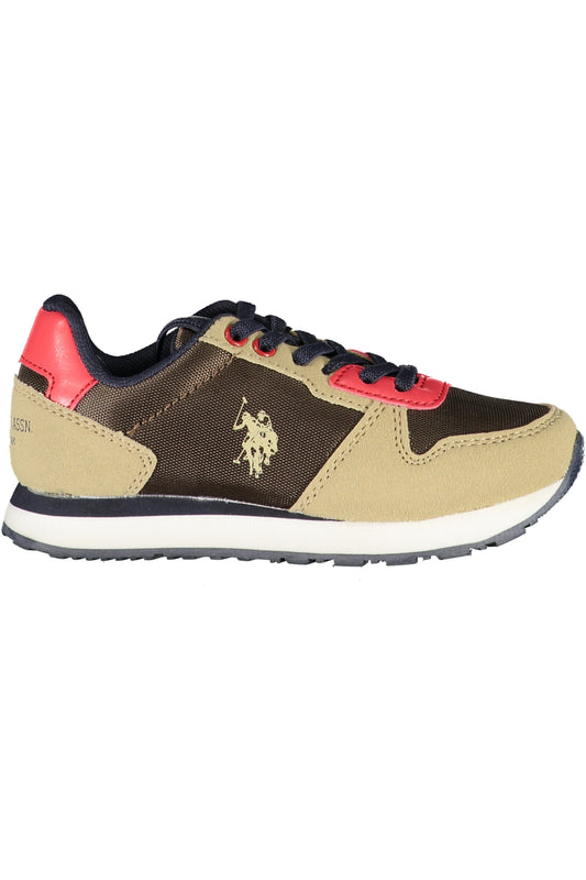 U.S. POLO ASSN. CALZATURA SPORTIVA BAMBINO MARRONE