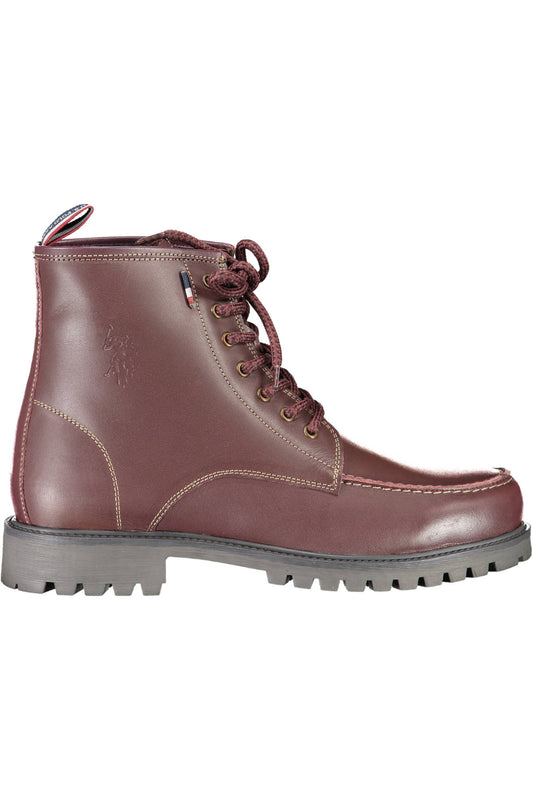 U.S. POLO ASSN. CALZATURA STIVALE UOMO ROSSO