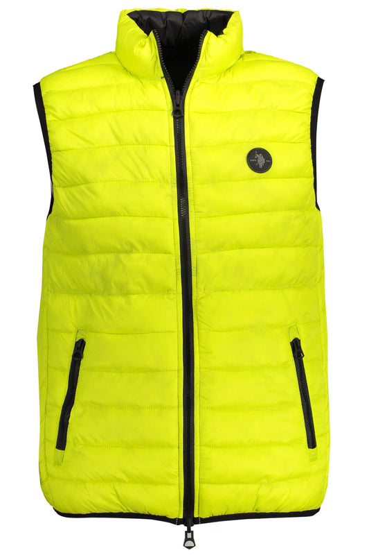 U.S. POLO SMANICATO UOMO GIALLO