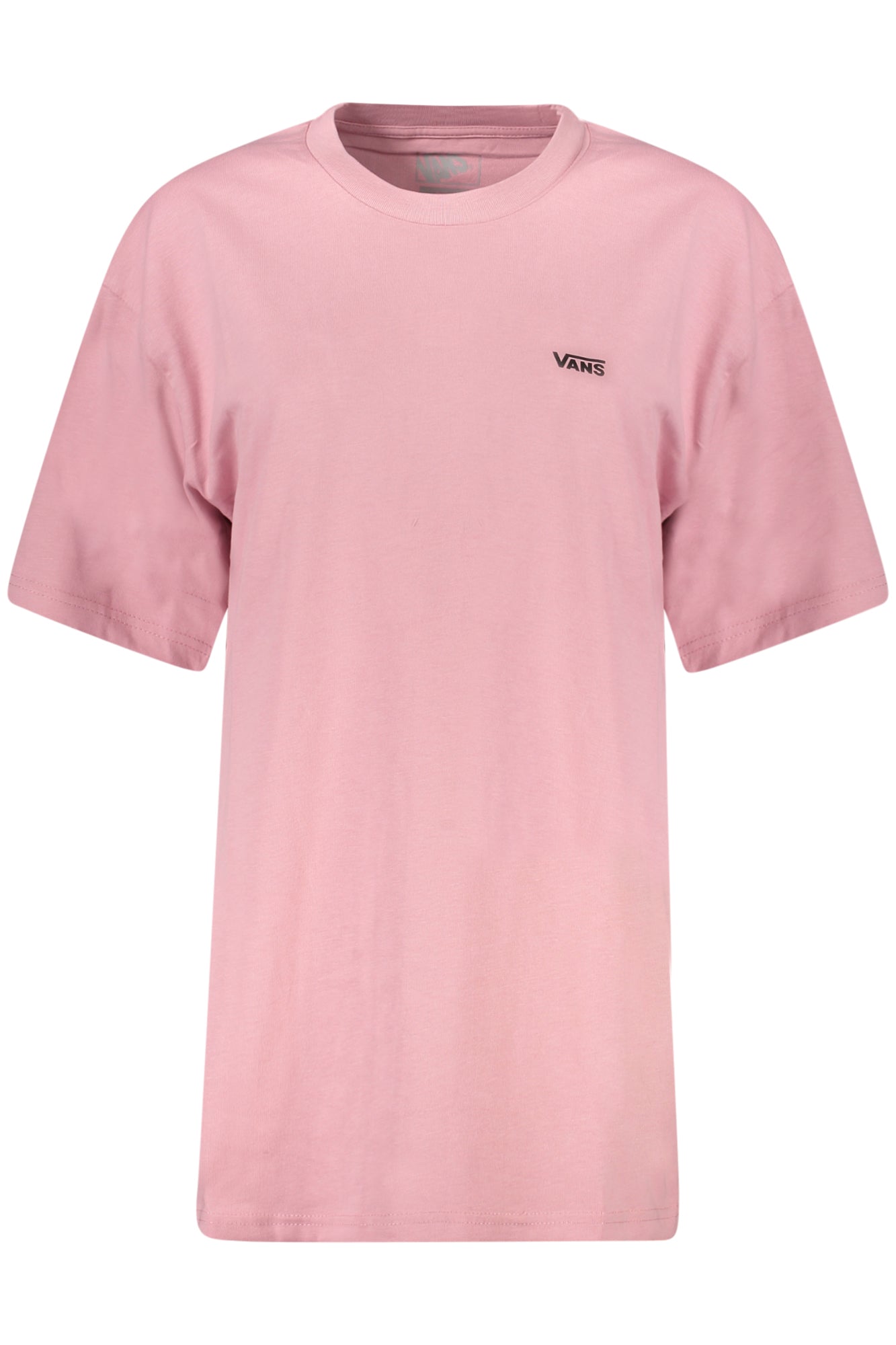 VANS T-SHIRT MANICHE CORTE DONNA ROSA