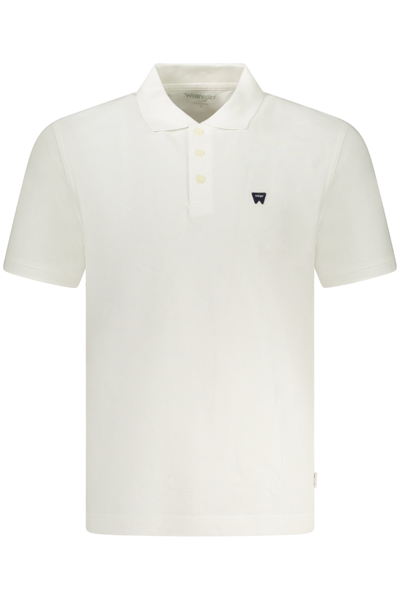 WRANGLER POLO MANICHE CORTE UOMO BIANCO