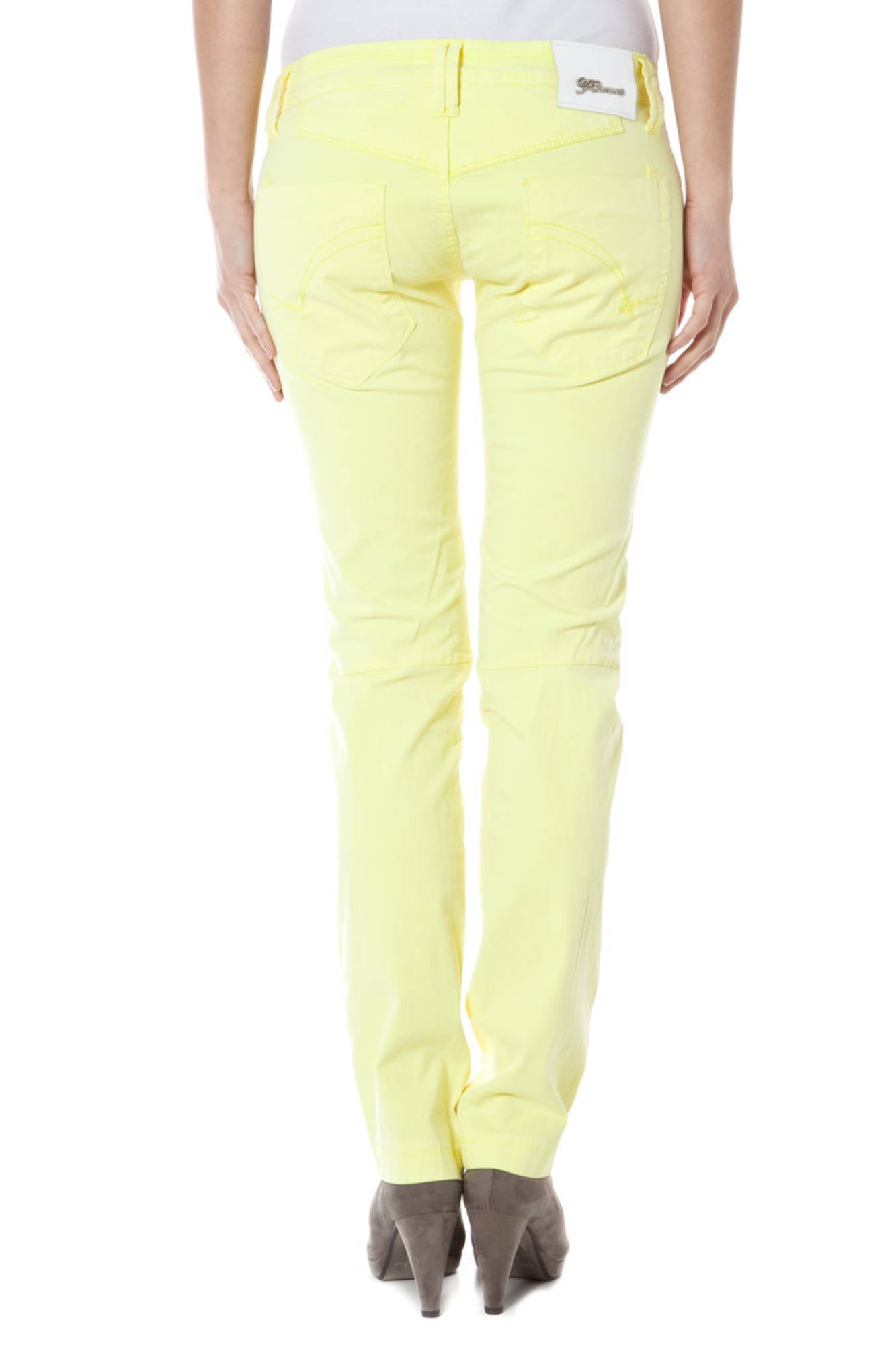 ZUELEMENTS PANTALONE DONNA GIALLO